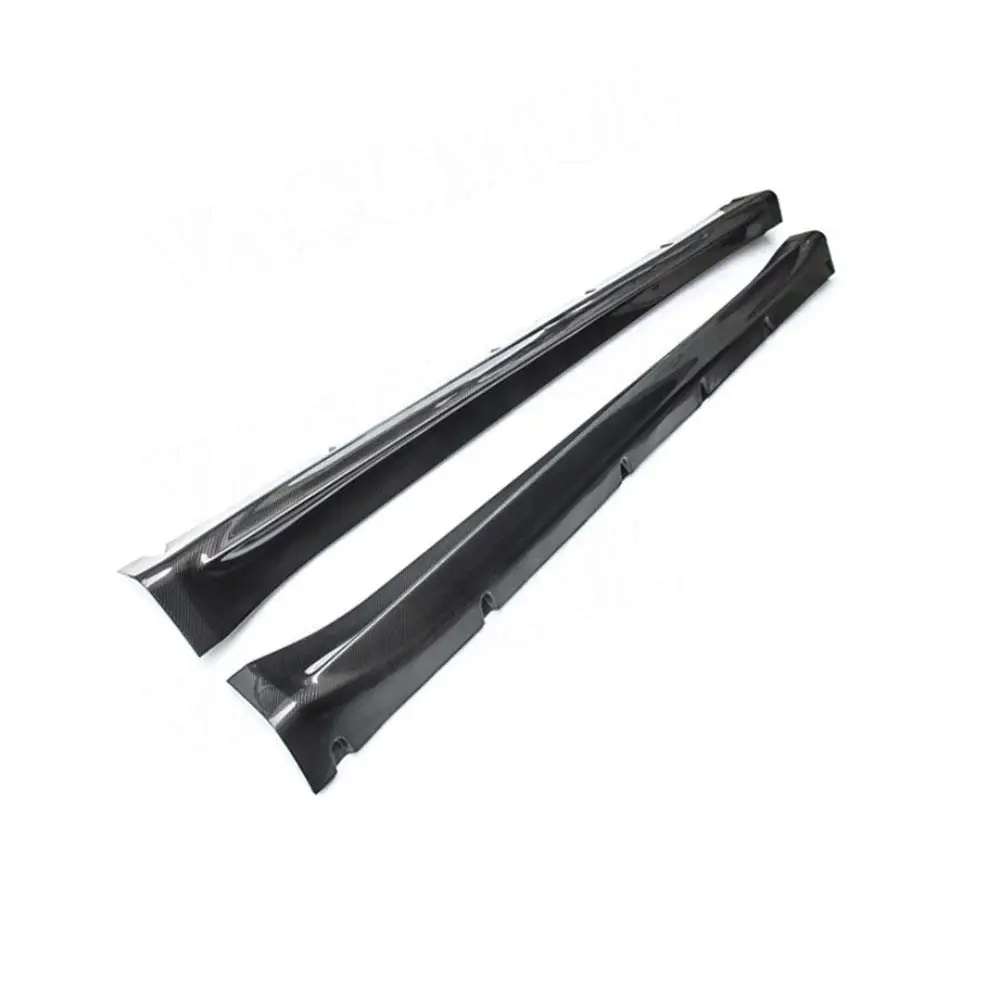 

VACOMUL Carbon Fiber Car Side Skirts Body Kits Bumper Covers Accessorise For Tesla Model Y Auto Decoration