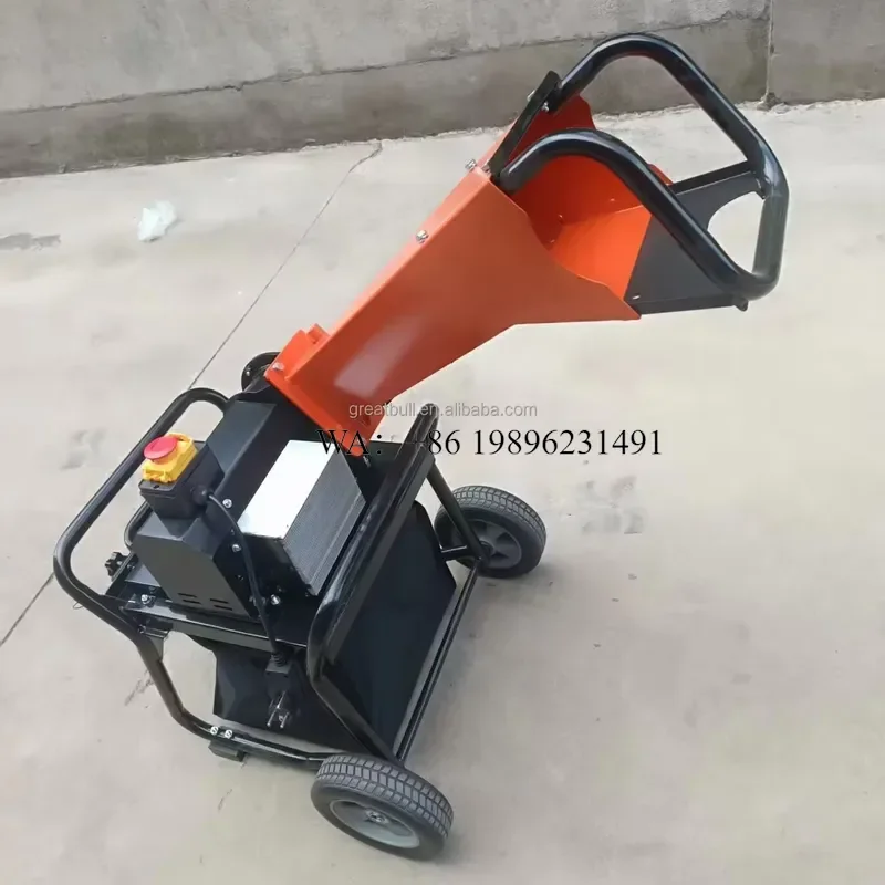 Wmwmnu 3000W Wood Chipper Branch Crusher Tree Shredder Industrial Wood Chipper for Garden Yard Waste