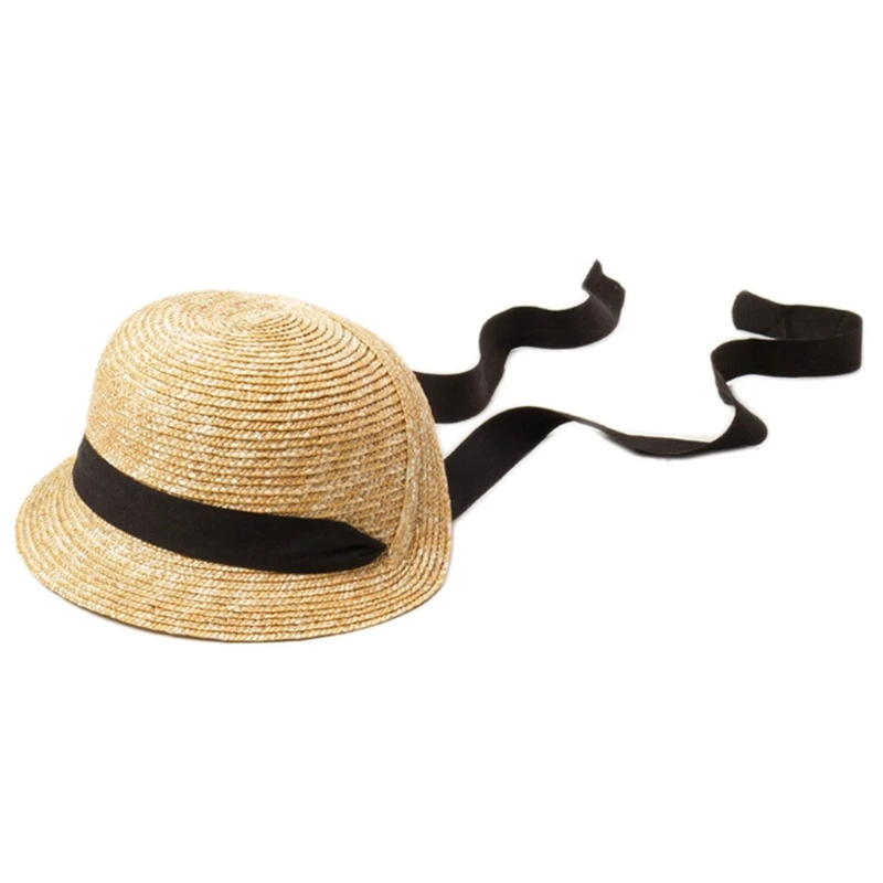 Straw Hat Packable Easy to Carry Reduce UV Harm Protect Delicate Skin