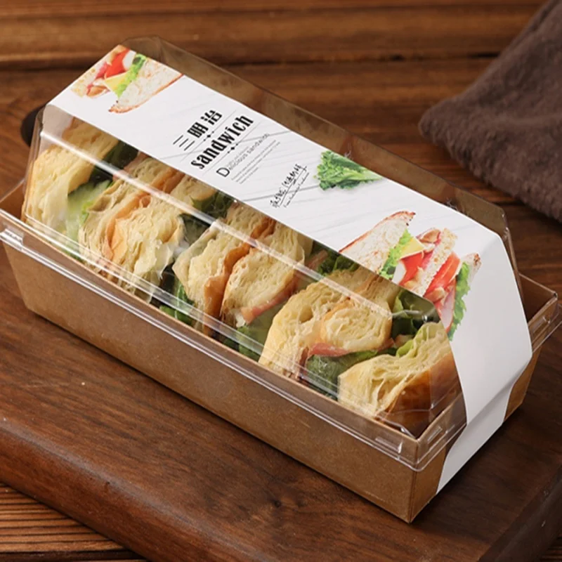 Customized productDisposable Sandwich Box Shape Sandwich Box Hot Sale Boxes For Packaging