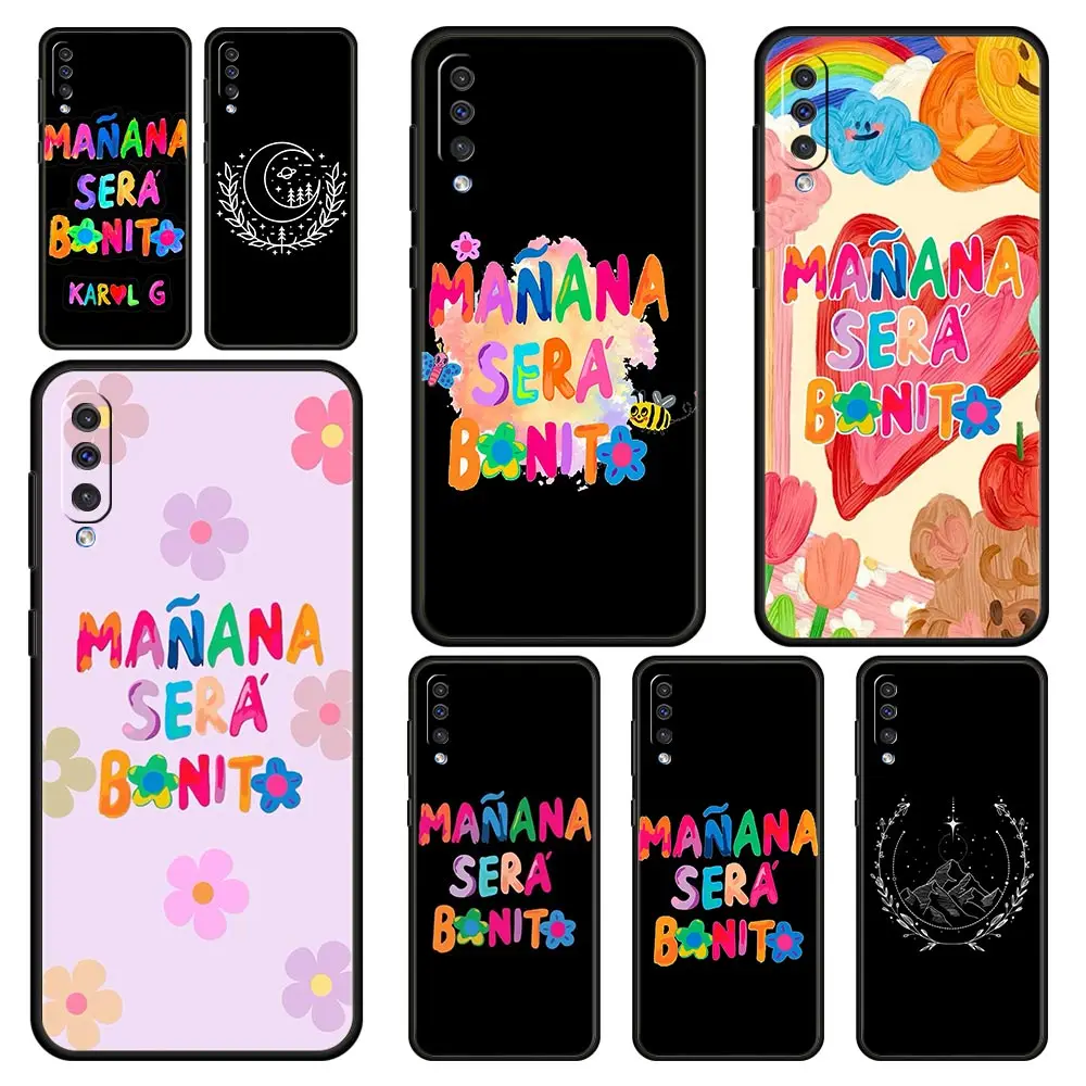 Phone Case For Samsung A24 A12 A14 A32 A50 A70 A20E A20S A10S A22 A40 A34 A54 A42 A52 5G A02S A04s Cover Letter Print Kangaroo