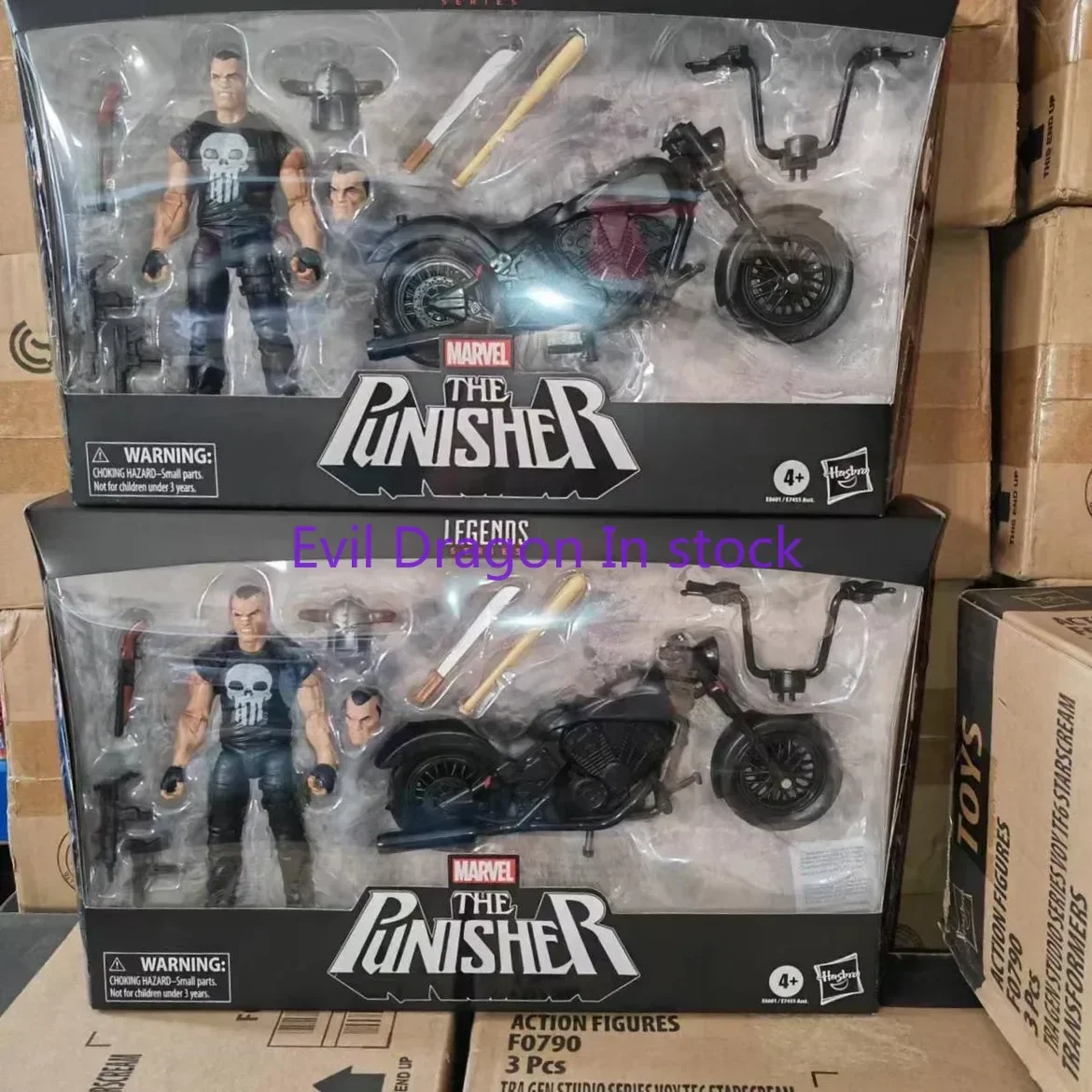 

In Stock Hasbro Marvel Legends Marvel Ml6 Punisher Motorcycle Vehicle Set Action Figure Toy Collection Gift
