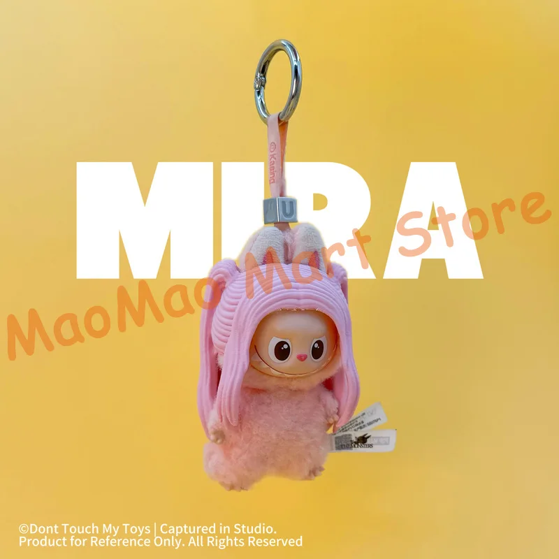 Headwear For Labubu 4.0 3.0 Clothes Cute 3D Printing Rumi Mira Zoey Wig Mini Plush Doll Clothing Fashion Doll Accessories Gift