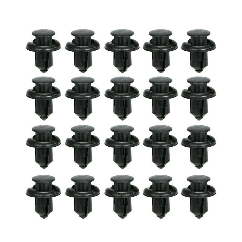 A73X-190 Pcs Car Push Pin Rivet Trim Clips Kit Auto Fastener Plastic Fastener Rivet