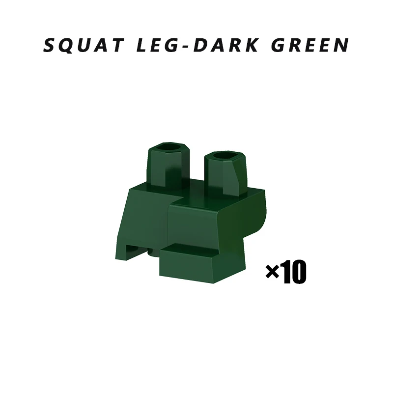 Special Modelling Figures Squat Leg Spherical Joints Hands Bricks Body Parts Building Blocks MOC Accessories Compatible Kids Toy