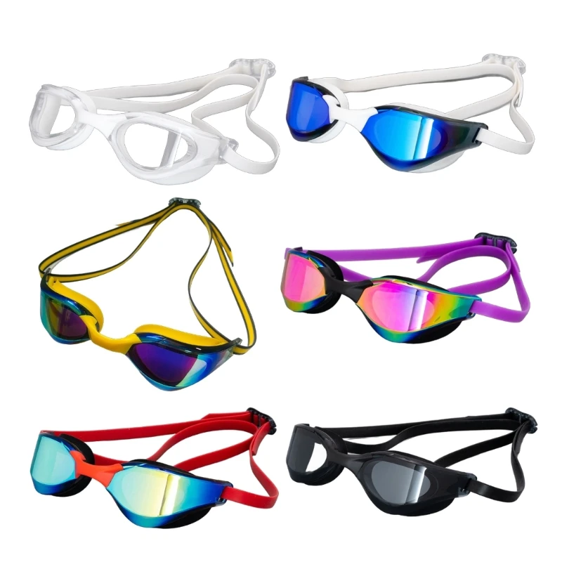 Adult Swimming Antifog UV Protections No Leakage Clear Easy to Adjust