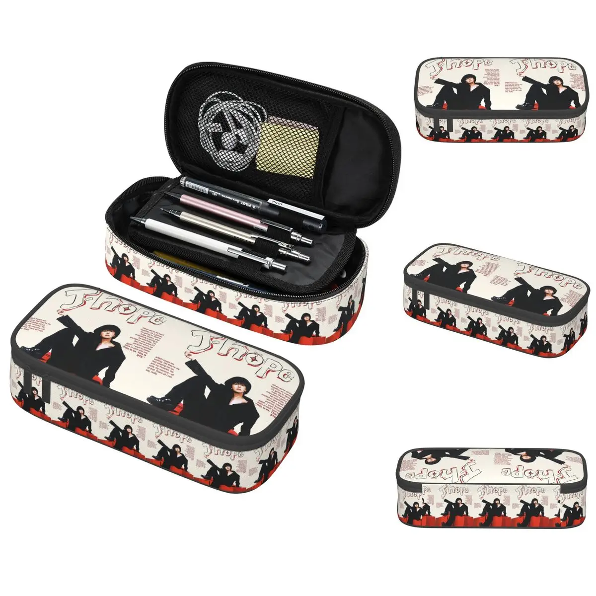 

J-Hope Hope World Album Art Jhope Album Mixtape Pencil Case Boy Girl Gifts Pen Box Pencil Bag Stationery Supplies Pen Holder Bag