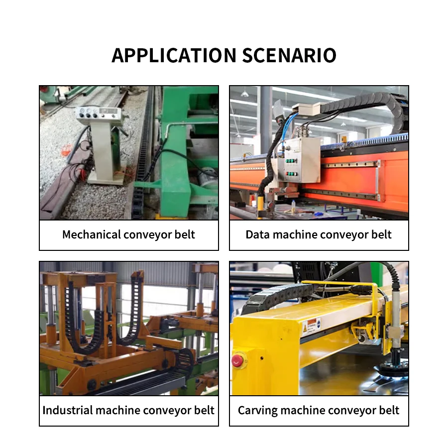 Bridge Cable Chains 7-18 Series 1000mm Wire Transmission Carrier Plastic Drag Towline Transmission Drag CNC Engraving Machine