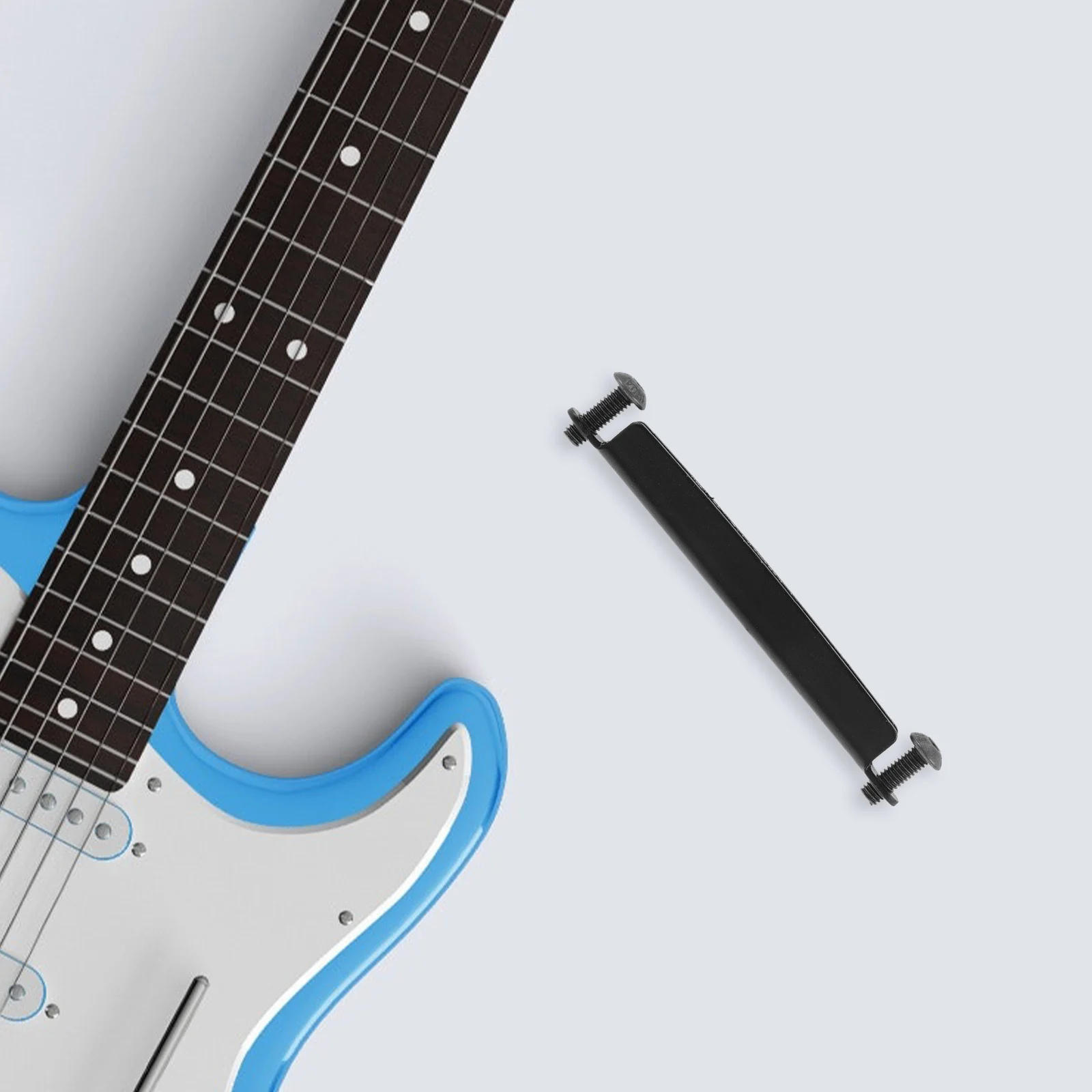 

Guitar Bridge Saddle Metal Adjustable Height Tool Replacement Part For Folk Guitar Durable Practical Long Term Use Premium