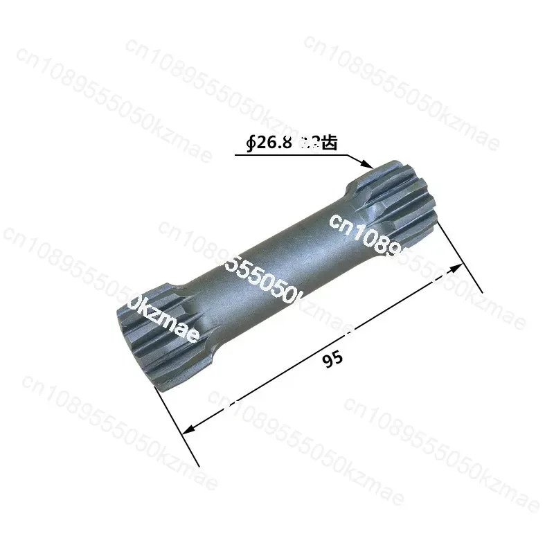 Center Gear Shaft Oscillating Motor Parts U17 Rotating Vertical Shaft