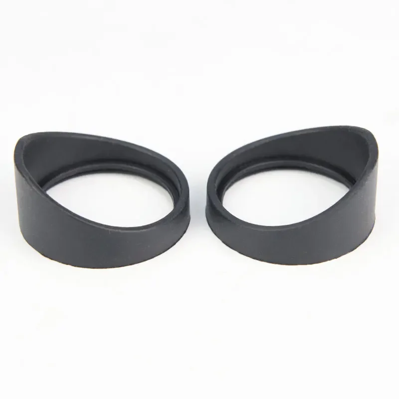 2PCS Rubber Microscope Binocular Eyepiece Eye Guards Shield Cups for 33-35MM Stereo Microscope