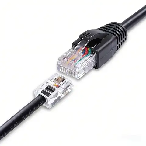 Custom Pinout RJ45 8P8C to RJ9 4P4C Cable