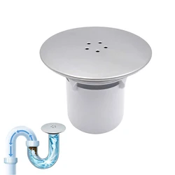 Bath Shower Floor Strainer Cover Plug Trap Siphon Sink Kitchen Bathroom Water Drain Filter Insect Prevention Deodorant 115mm