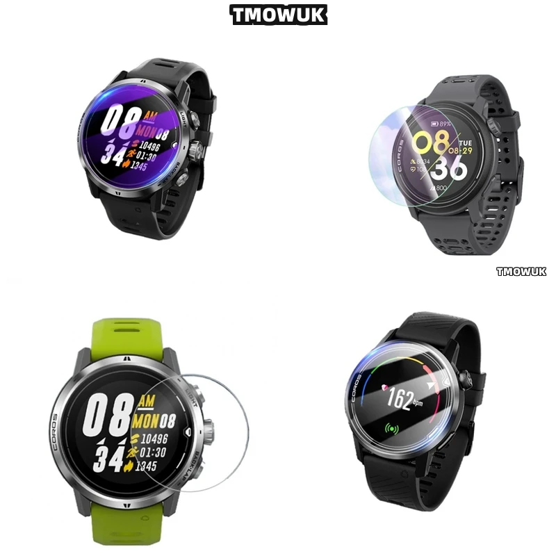 

Tempered Glass Screen Protector For Coros PACE 2 3 42 46 MM APEX 2 Pro VERTIX 2 2S HD 9H Smart Watch Shielding Film