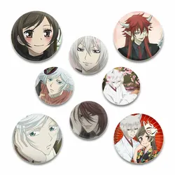 32/44/58mm Anime Kamisama Kiss Round Pins Handmade Brooch for Clothes Backpack Decoration Cartoon Badge Jewelry Accessories Gift