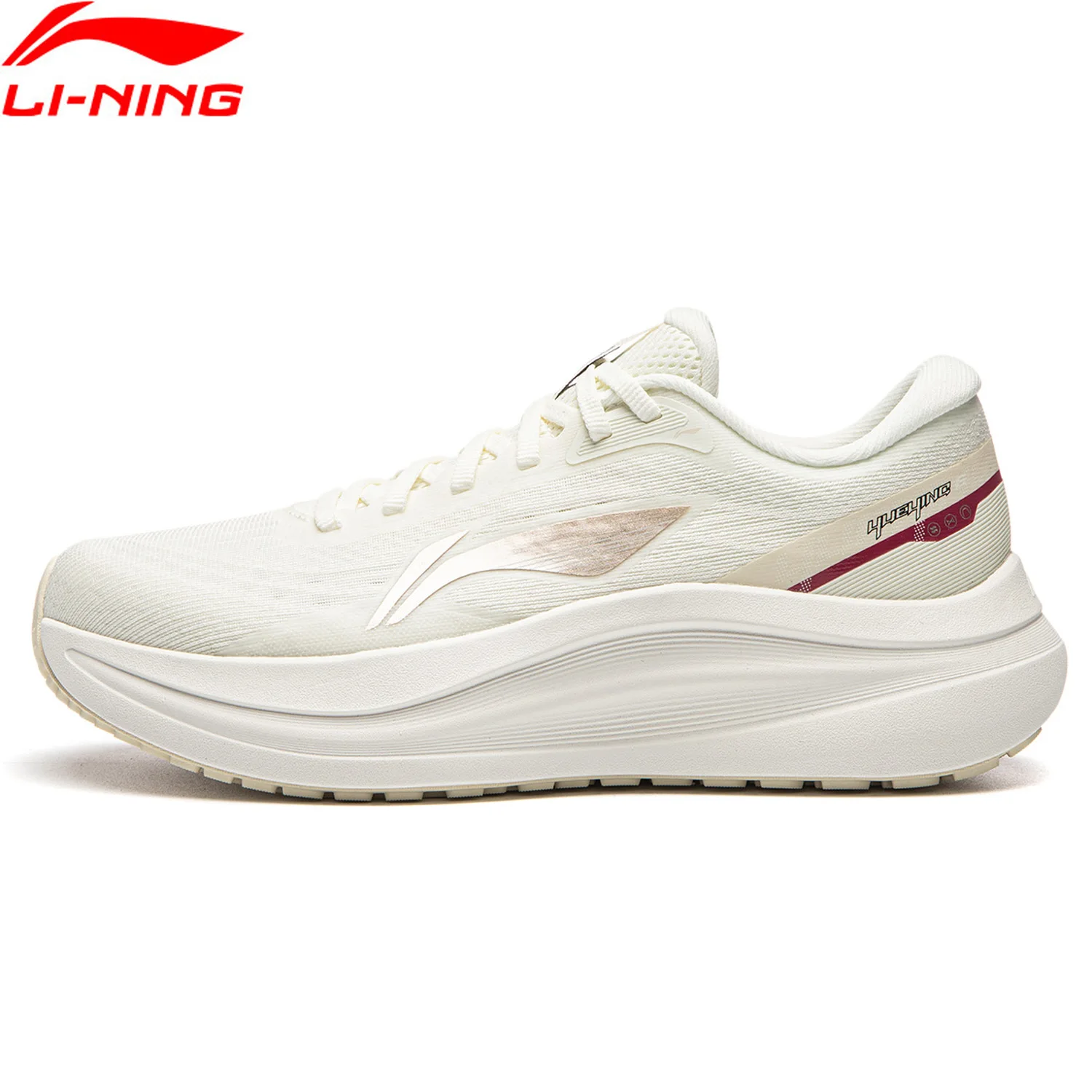 

Li-Ning Women's YUEYING 6 Optimized Cushion Running Shoes with Wide Toe Box TEMPO BOUNSE Stable Support LiNing Sneakers ARHW018