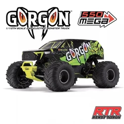 ARRMA 1/10 GORGON RC 2.4ghz Magic Snake 14T Brushed Rear Drive Off-road Remote Control Electric Model Car Adult Boy Toy Gift Box