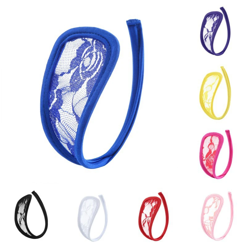 

Women Lace Solid Color Sexy C-String Lingerie Underwear Erotic Invisible Panty Strapless No-Line Panties Thongs Brief