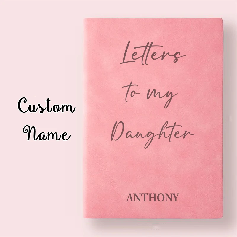 

Letters To My Daughter Newborn Baby Girl Baby Shower Teenager Gift Memorial Keepsake New Mom Gift Book Customized Notebook Name