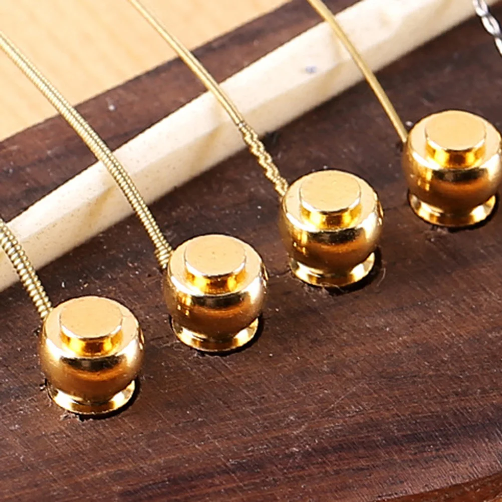 

6Pcs Guitar Bridge Pins Pure Copper Premium Brass Acoustic Folk Guitar Accessories Stable Frequency Volume Upgrade