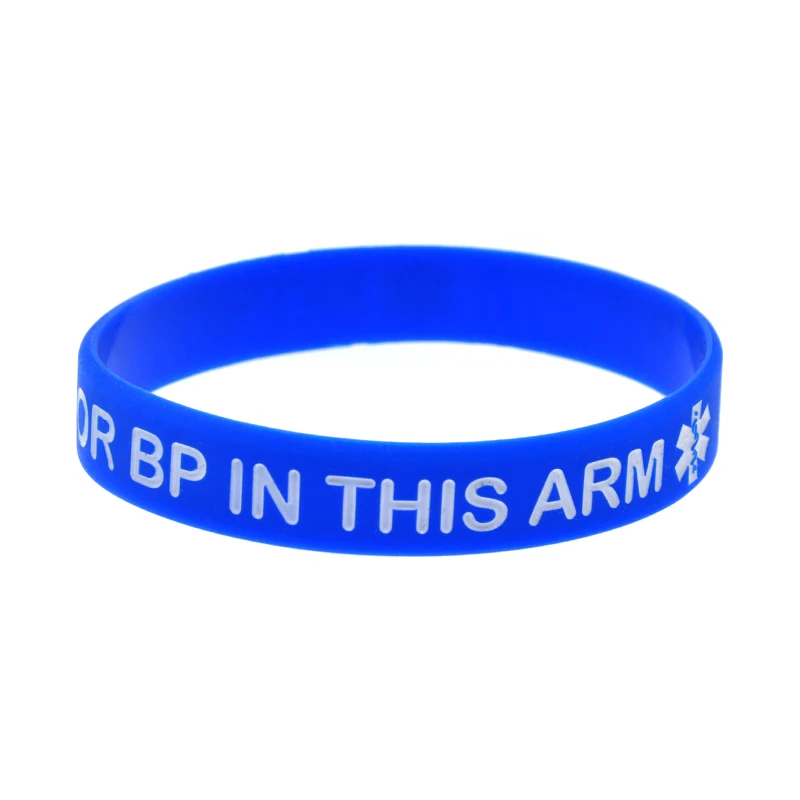 1 Stück/7 Stück, kein Nadeln oder Blutdruckmessgerät erforderlich, Silikonarmband für Männer und Frauen, medizinisches Armband, Erwachsenengröße. – Detail 6