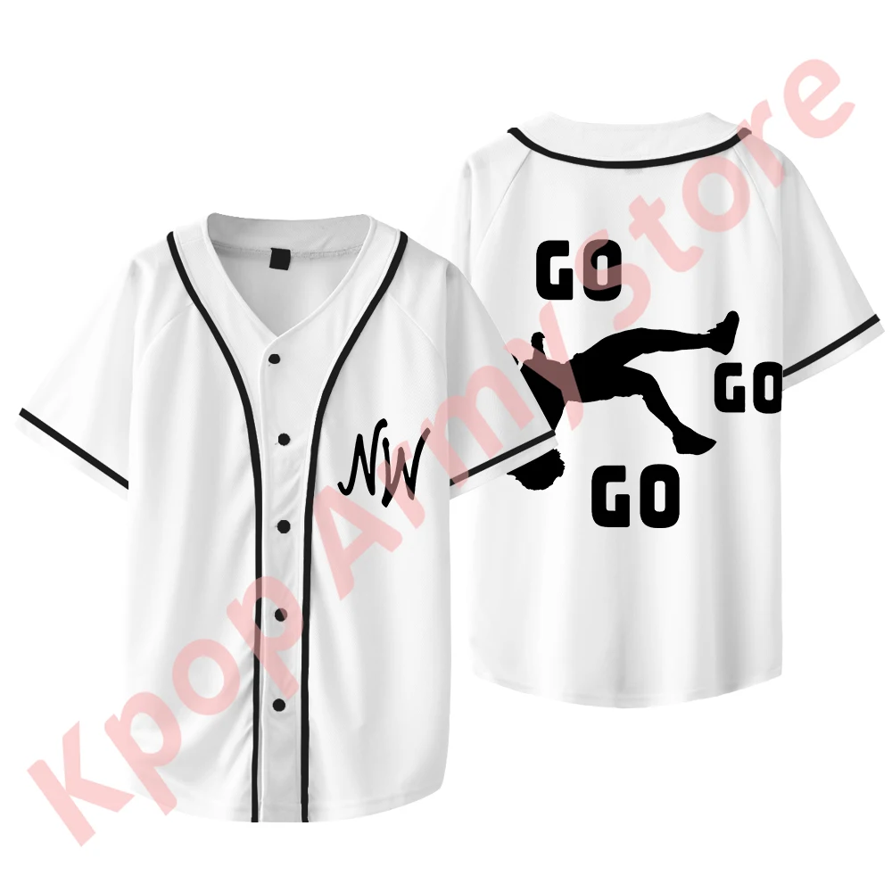 Nidal Wonder Go Go Go Merch Baseball T-shirts Jersey Women Men Fashion Casual Short Sleeve Tee