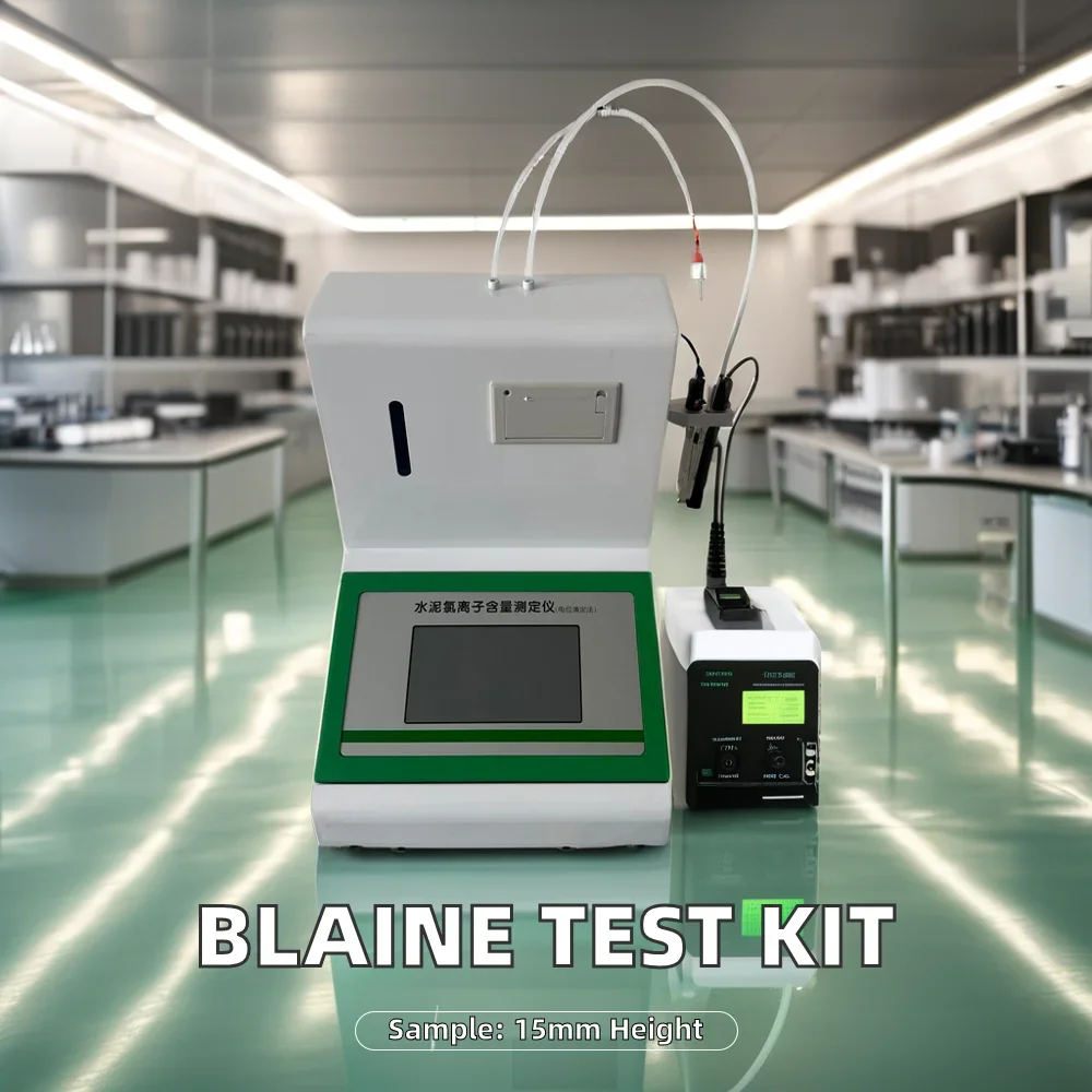 Potentiometric titration with automatic cement chloride ion analyzer