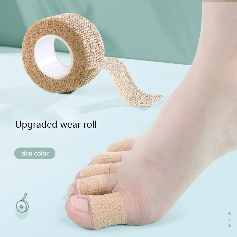 2.5CM 1Roll/3Roll/5Roll Heel Protector for Shoes Toe Finger High Heels Anti-wear Protection Foot Care Shoe Sticker Accessories