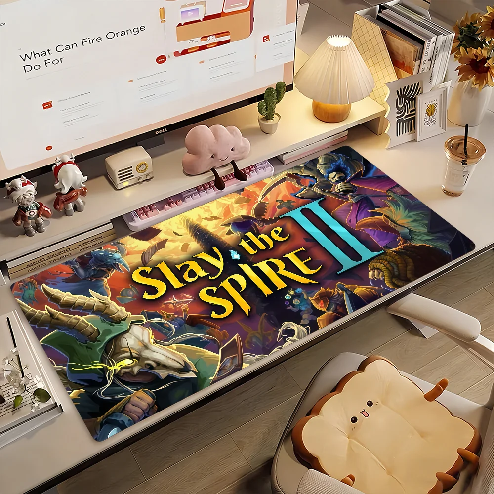 

Коврик для мыши Game Slay the Spire, нескользящий резиновый компьютерный коврик, геймерский балансировочный декоративный коврик для стола, большой офисный коврик для ноутбука