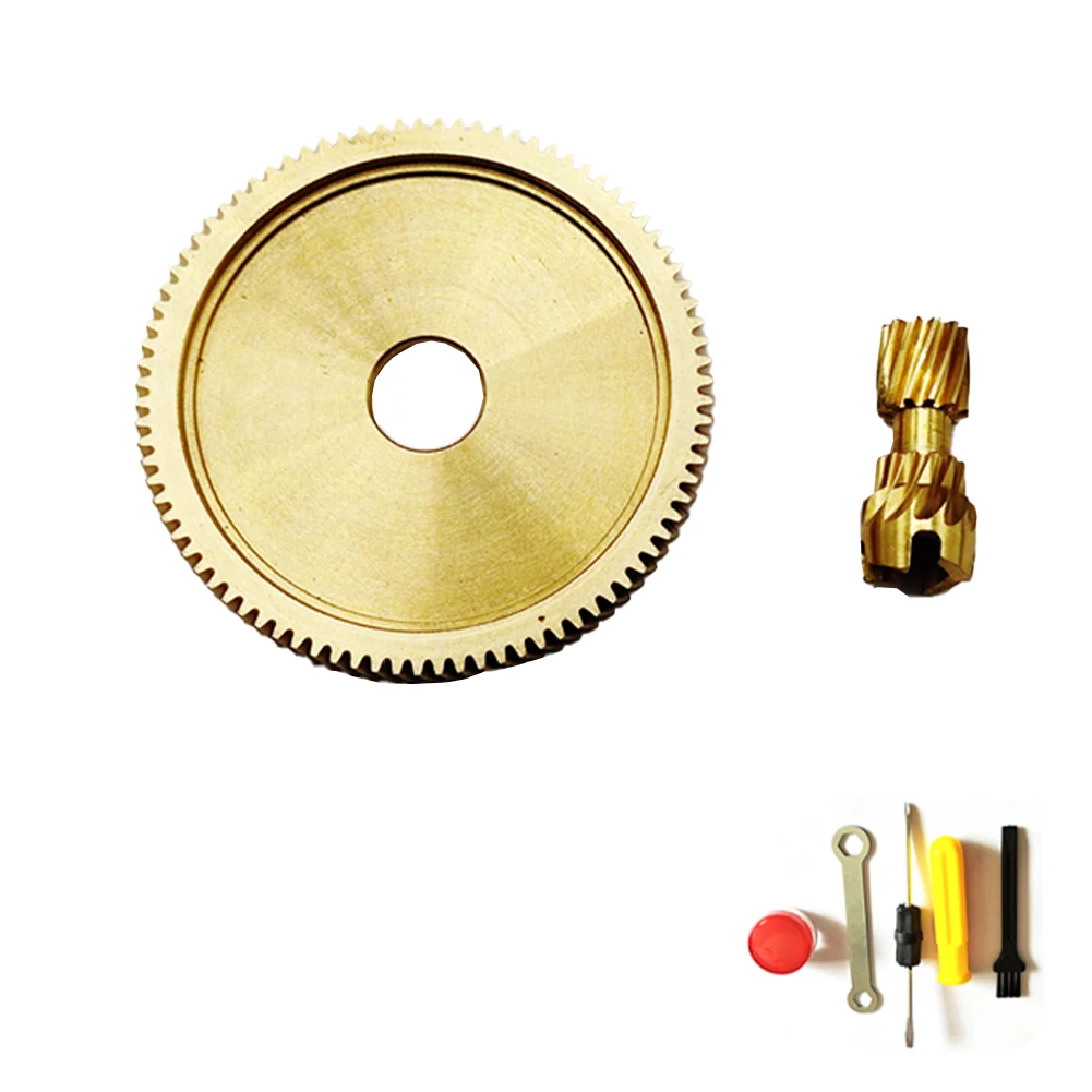 /Copper /Drive /Pinion Clutch Gear Set For DAIWA FUEGO SV Baitcasting Fishing Reel 7.3:1 Ratio Gold Metal Replacement Parts Repa view 3