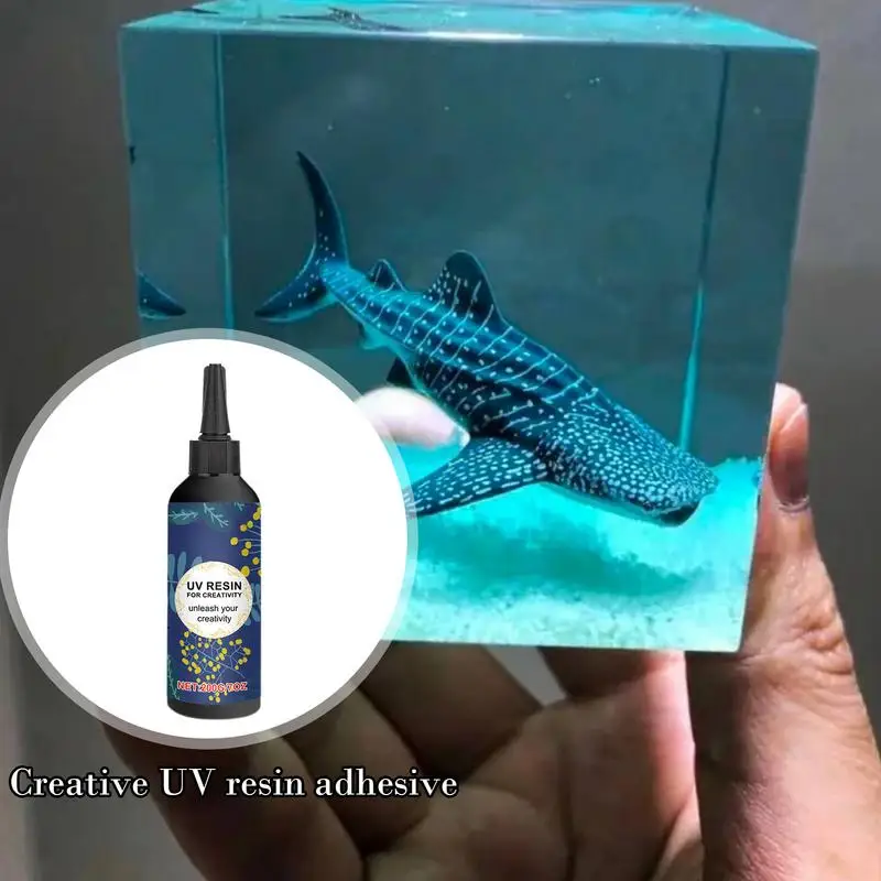 

UV Resin High Gloss UV Curing Epoxy Resin Clear Resina UV Transparent Solar Activated Glue For Jewelry Making Fast Curing
