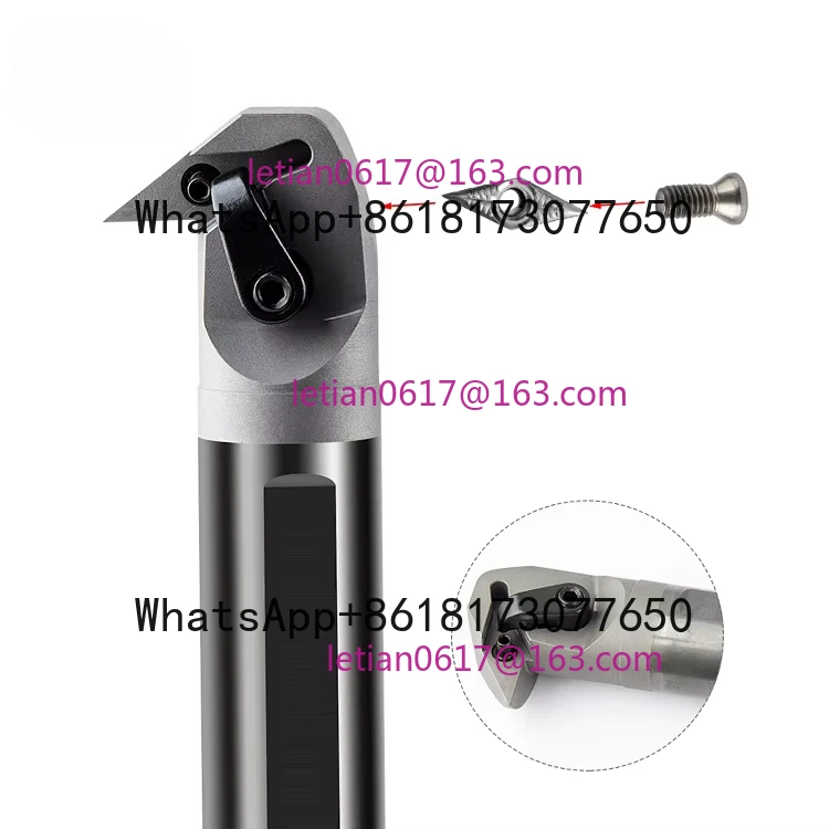 CNC Cutting Tools Indexable Type Boring Bar C25S E32T Boring Bar Internal Turning Holder for VNMG1604 93 Degree Angle
