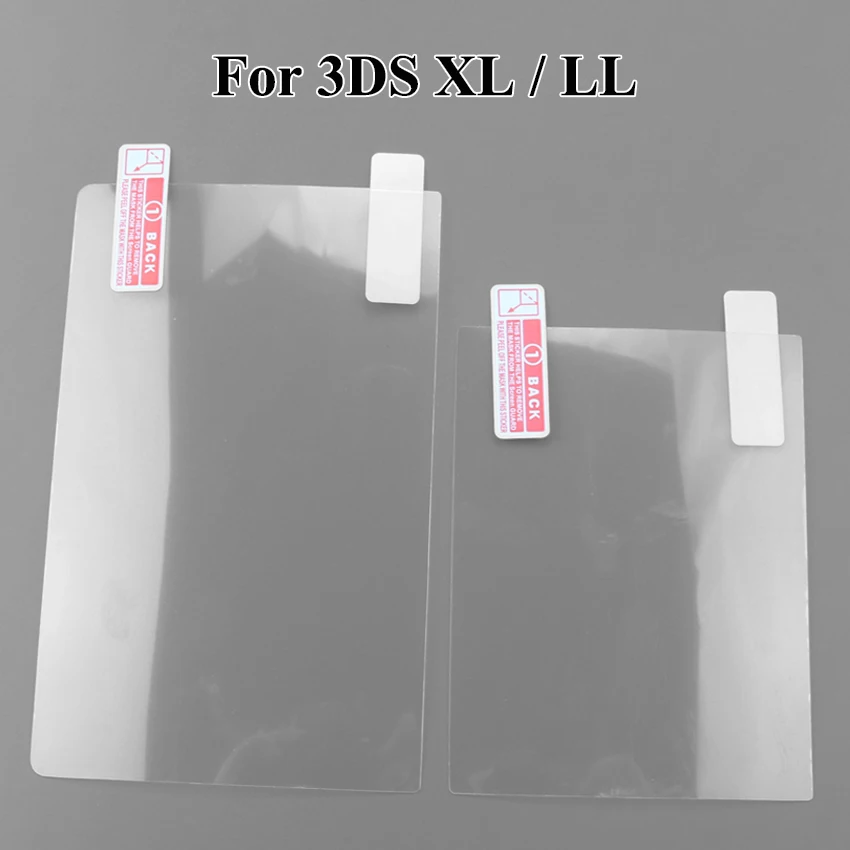 1 Stück Ober- und Unterseite HD Clear Schutzfolie für NS NDSL für 2DS New 3DS XL LCD-Bildschirmschutz