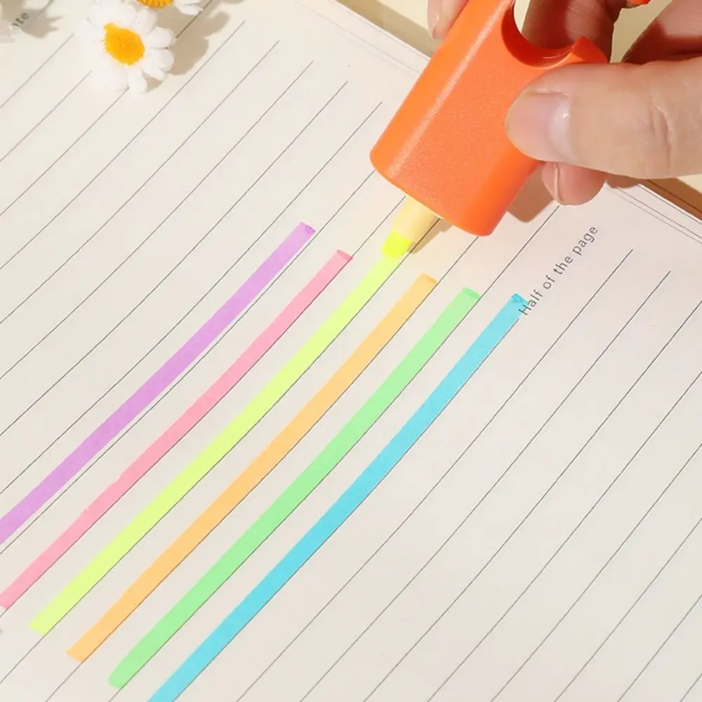

Multi-functional Luban Lock Highlighter Puzzle Dual-Tip Dual-Color Fluorescent Pen Stationery Art Panting Pen School Office
