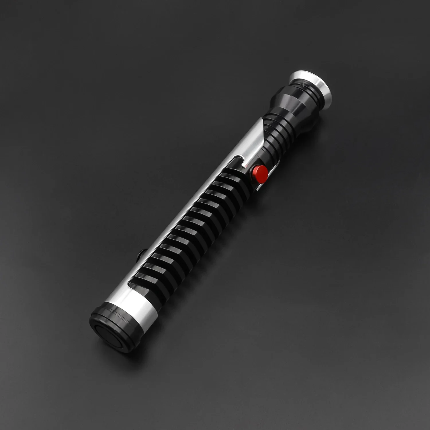 Txqsaber qui-gon jinn sabre de luz snv4 profie2.2 espada de luz de duelo pesado punho de metal balanço suave laser força foc brinquedo cospaly