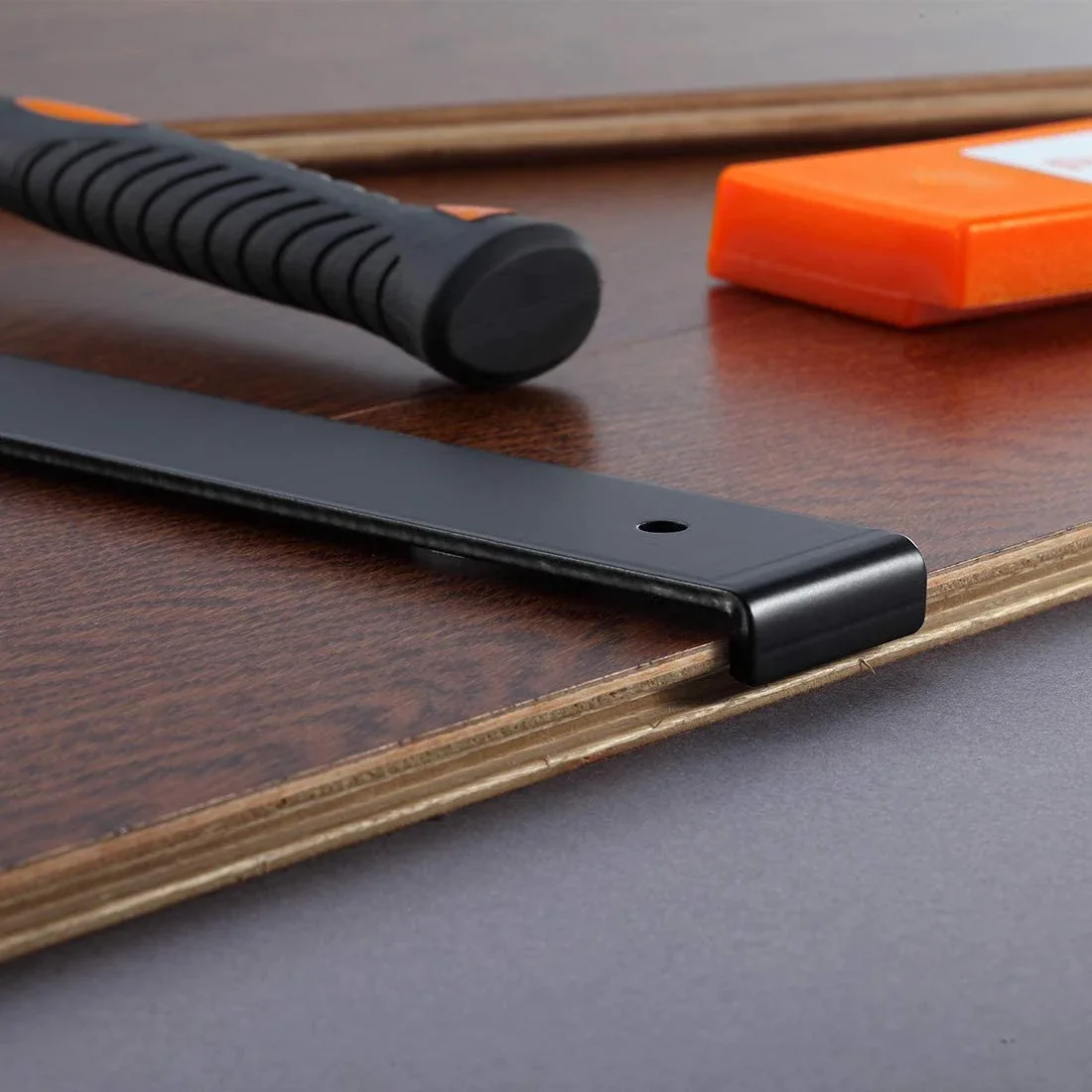 New Laminate and Wood Flooring Installation Kit Spacers, Tapping Block, Pull Bar and Fiberglass Handle Mallet 1-43PCS