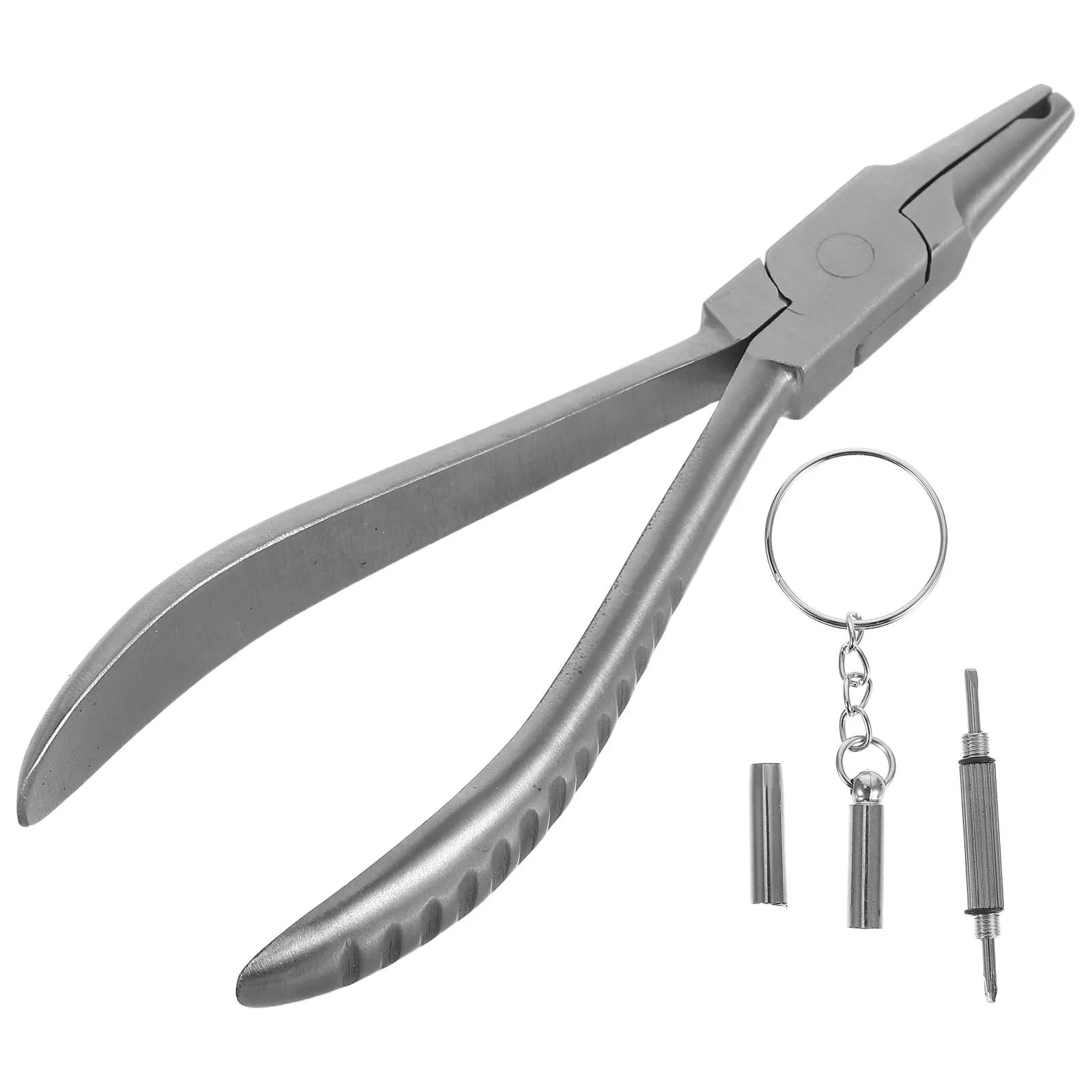 

2pcs Eyeglass Kit Stainless Steel Eyewear Repair Kit Pliers for Glasses Accessories Nose Pad Adjustment Sunglasses Tools