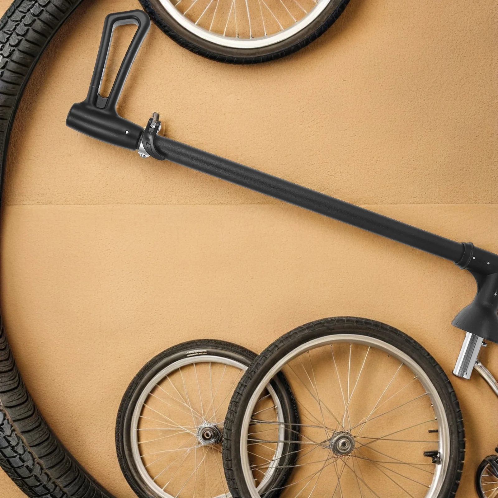 

Universal Folding Scooter Push Handle Stroller Wagon Push Rod Cart Handle Replacement for Easy Folding Durable Design