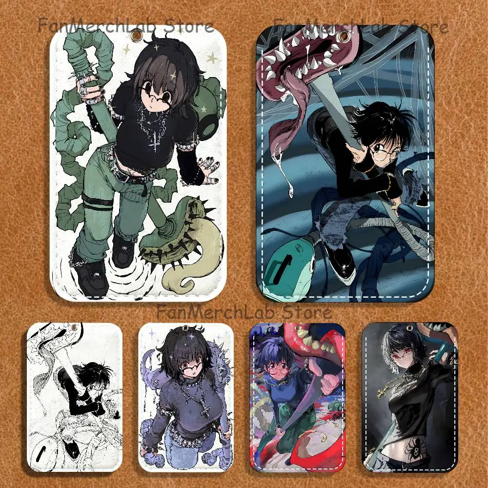 

H-HunterS X S-ShizukuS Holder Keychain For Bank Business Work Card Holder Student Card Protective Case Bus Card