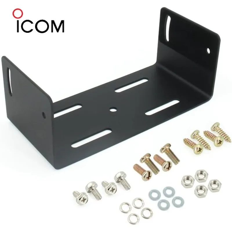 suporte-de-montagem-mbf4-para-painel-de-metal-resistente-com-parafusos-e-junta-para-radios-de-carro-icom-ic‑v8000-ic‑a110-ic-2820h-ic-2730