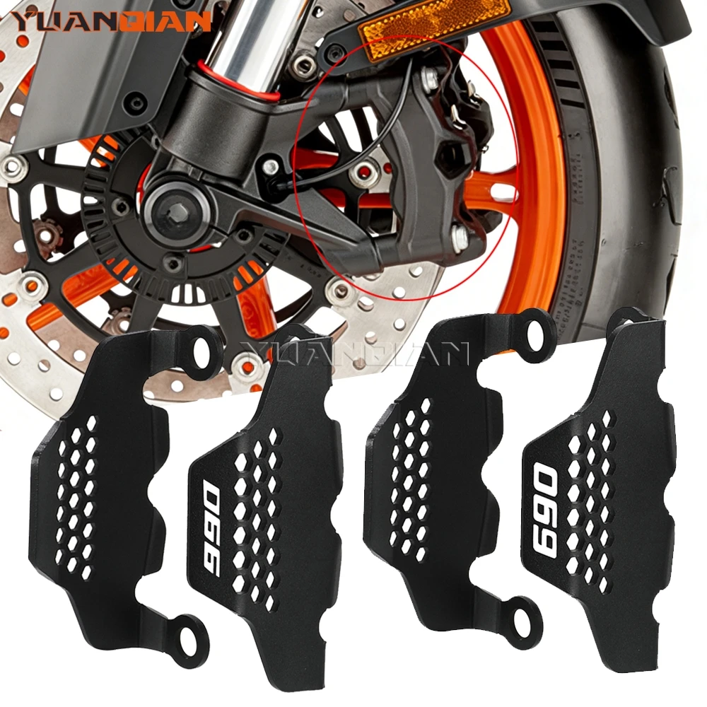 

Motorcycle Front Brake Caliper Guard Cover For 690 790 890 990 Duke 1290 1390 Super Duke R 990RC-R 690SMC-R 890 1290 SuperAdv R