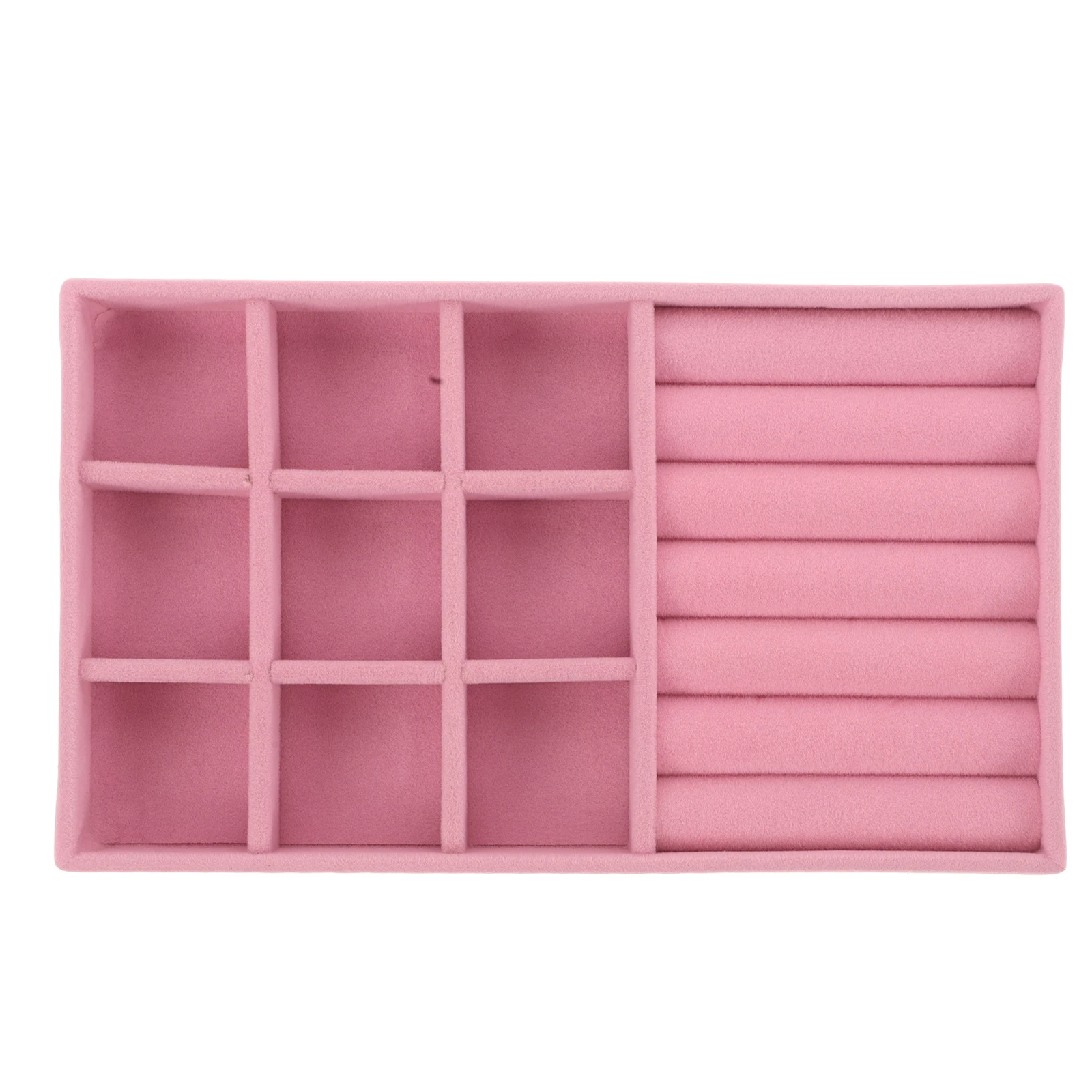 

8pcs Jewelry Display St Velvet Storage Box Earrings Holder ganizer Tray For Drawer Brooch Necklace Ring Collection