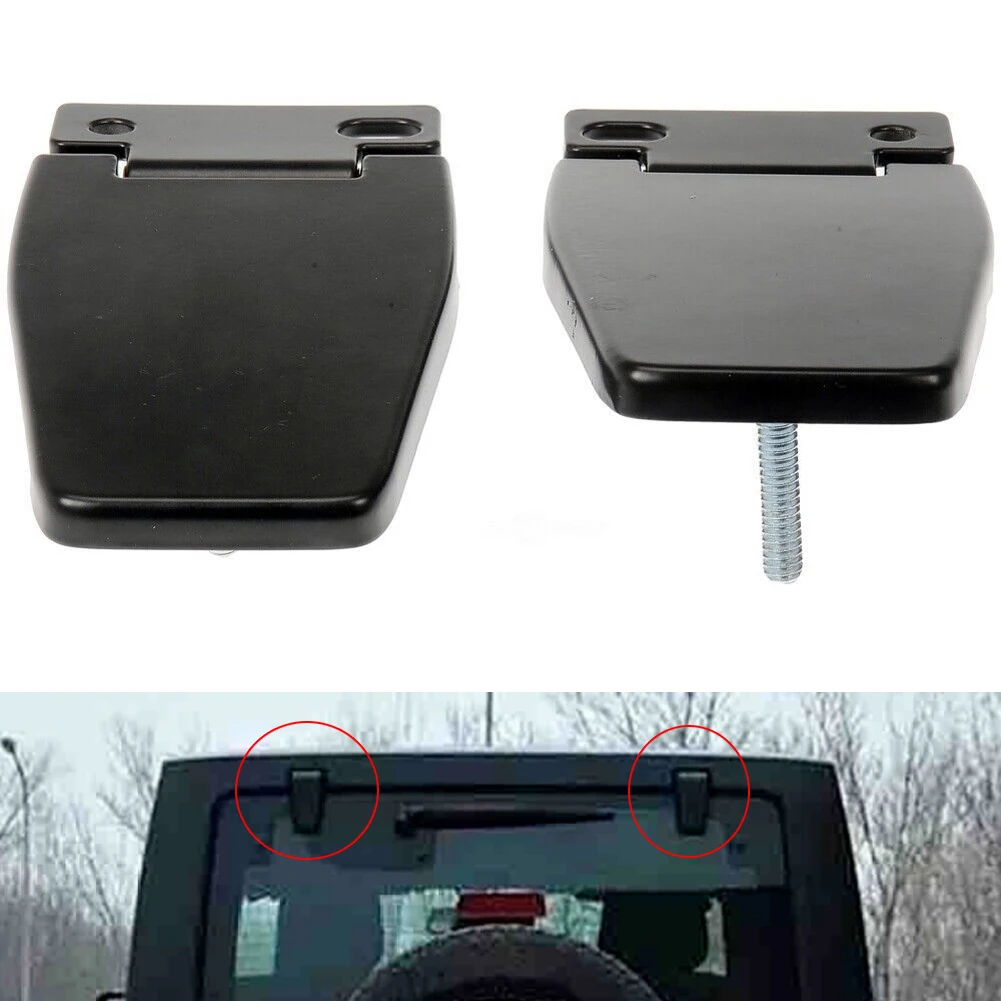 

For Jeep Wrangler YJ TJ 1987-2006 Quality-Liftgate Glass Hinges Stainless 926-119 5013722AA Accessories For Vehicles