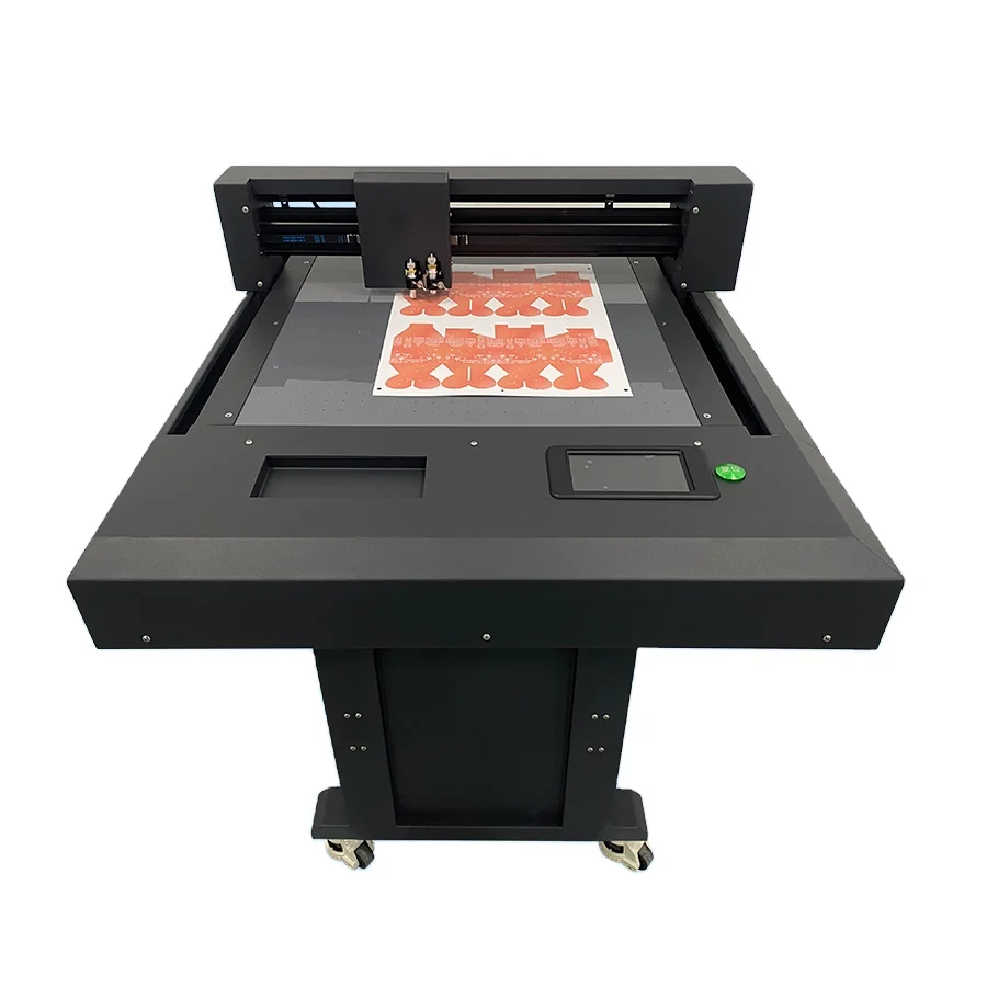 High Definition Camera And Vacuum AdsorptionEfficient D4060 Smart Flatbed Plotter Flatbed Cutter With Automatic Load