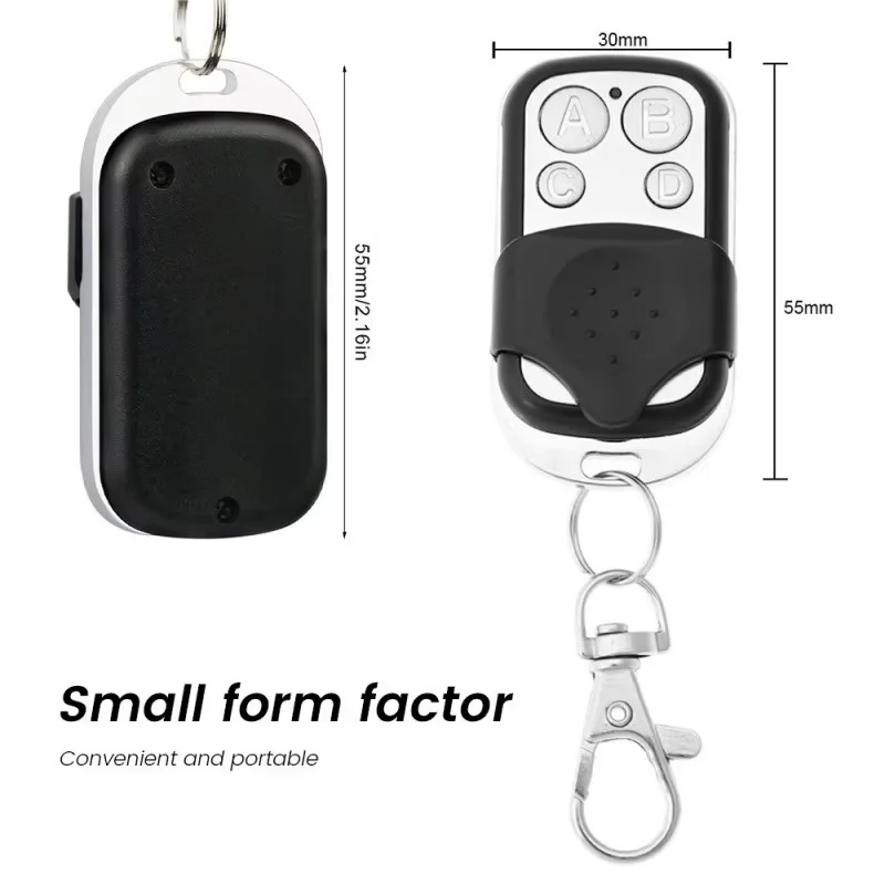 Universal Copy Clone 4 Button Security Alarm Remote Control Garage Control Shutter Control Copy Code CAME 433 Frequency