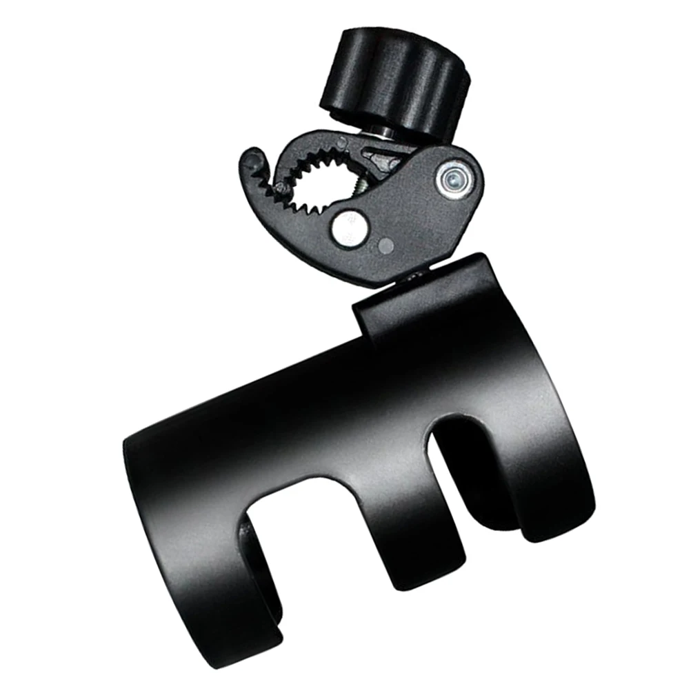 

Держатель бутылочки для кормления для детской коляски Черный Прочная структура Научный дизайн Портативный Удобная установка Подходит для большинства