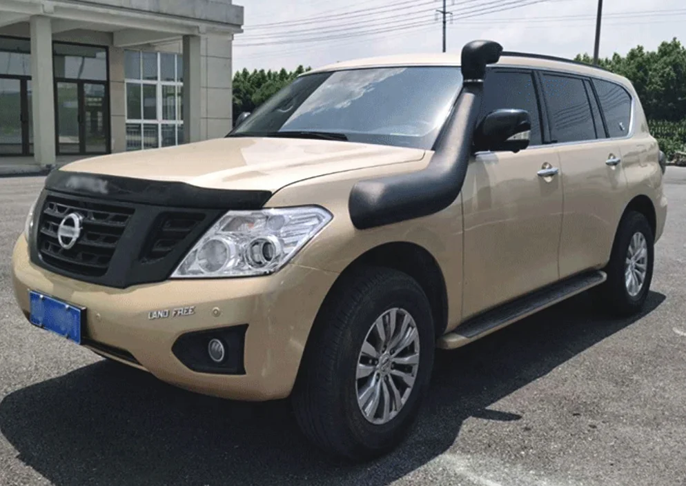 Offroad Car Snorkel, for Nissan Patrol Y62, 4x4 Raised Air Intake Ram System, Heavy Duty V8 Engine Protection, Desert Wading