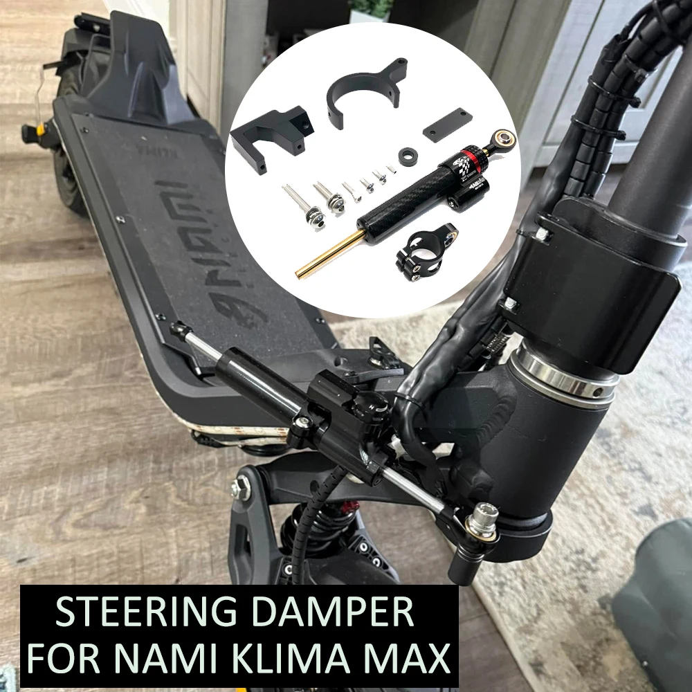 

For NAMI Klima Max Electric Scooter Directional Steering Damping Bracket Kit Increase Speed Stability Safety Accessories
