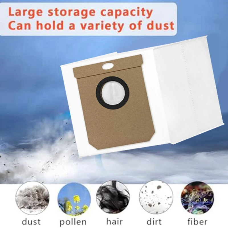 13PCS Replacement Parts For Eufy Clean L50/L50 SES/L60 /L60 Hybrid Robot Vacuum Cleaner Main Side Brush Filter Dust Bag