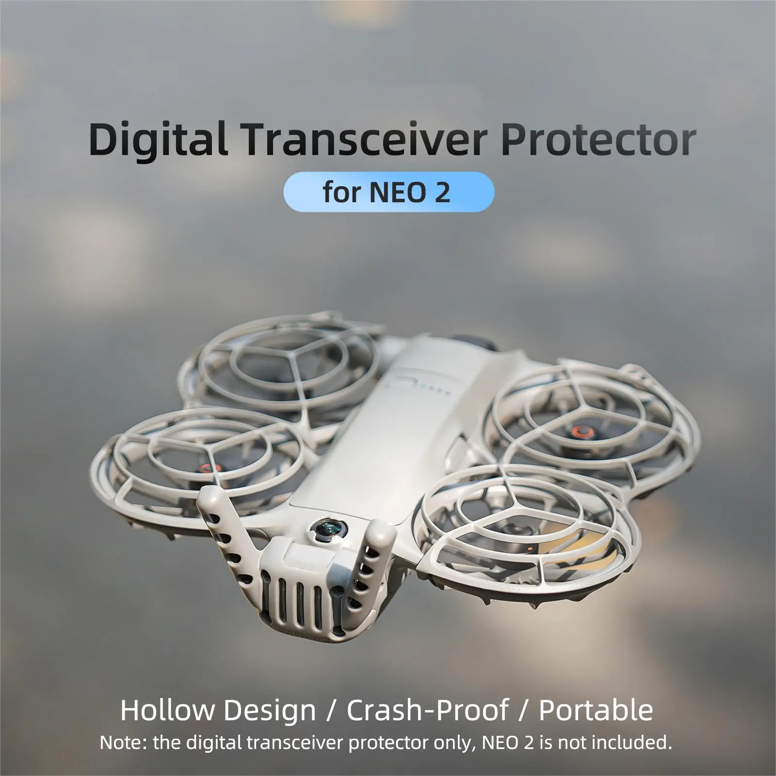Protective Cover for DJI NEO 2 Transceiver Antenna,Anti-Collision Anti-Fall Digital Transceiver Guard Case for Neo 2 Accessories